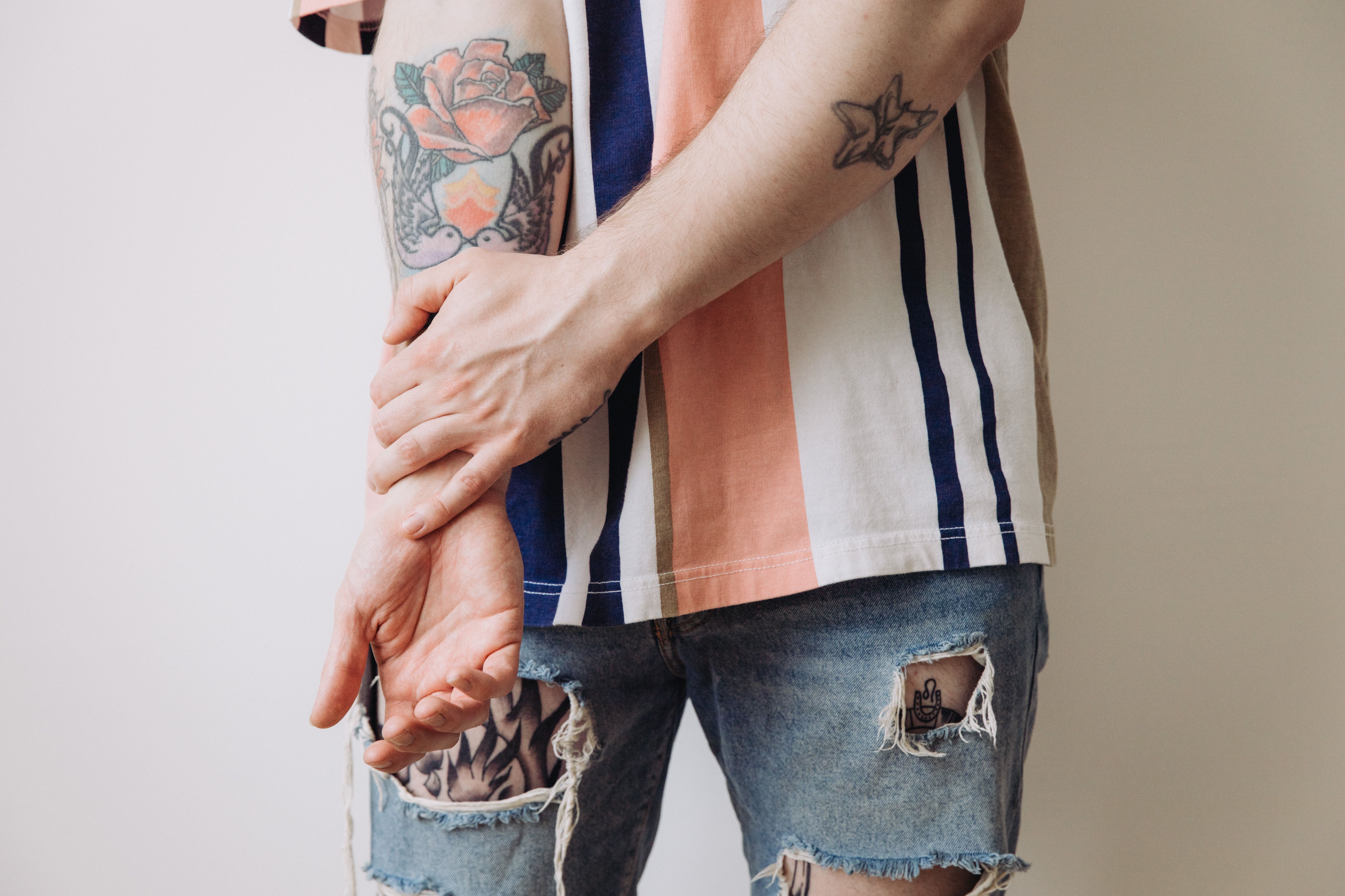 Mapa de dor das tatuagens por região do corpo